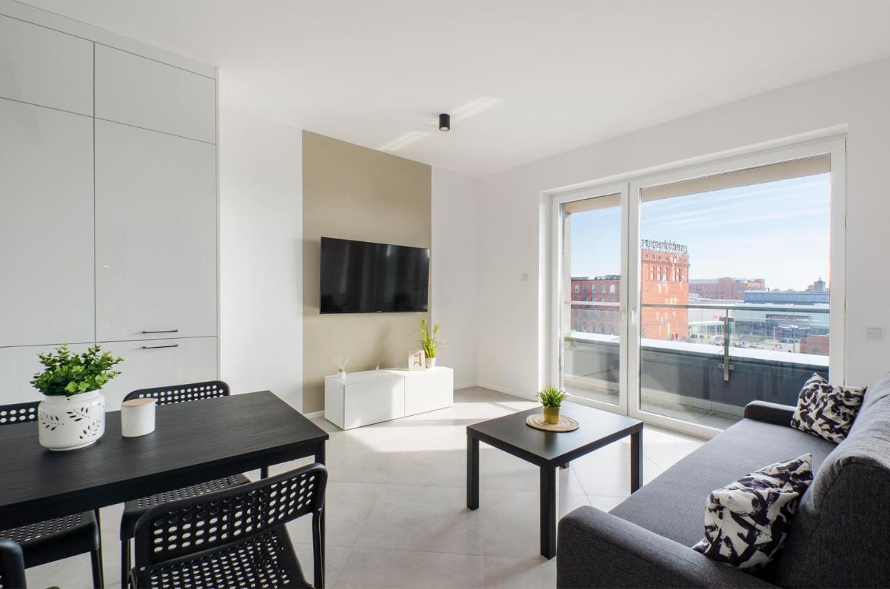 Goldaparts Manufaktura Premium Apartman Łódź Kültér fotó